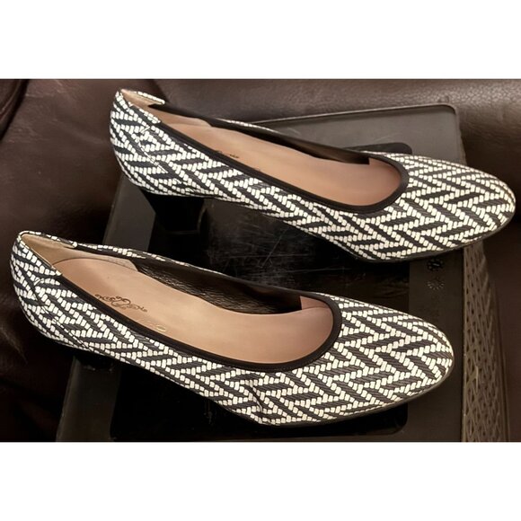 Brenda Zaro Spanish Heels – Black Suede & Patent Leather – Made in Spain – Class - Picture 4 of 7